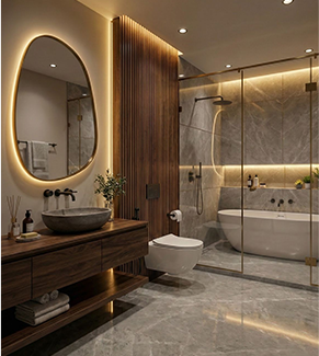 High-End Bathroom Renovation