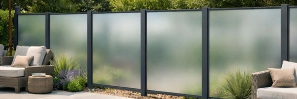 Our Pool Glass Fence design Options